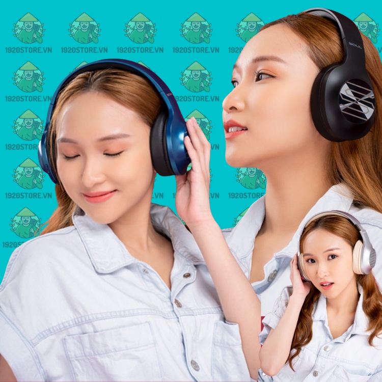 Tai Nghe Bluetooth Headphone Soul Ultra Wireless Dynamic Bass, Bluetooth 5.0 - Chính Hãng BH 12 Tháng
