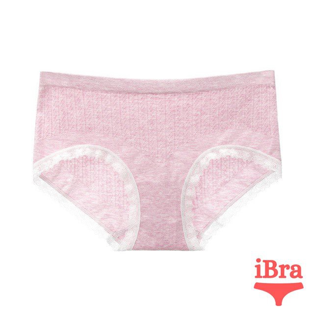 Quần lót nữ viền ren hoa muji Hàn Quốc kháng khuẩn mềm min ,co giãn Freesize<60kg | BigBuy360 - bigbuy360.vn