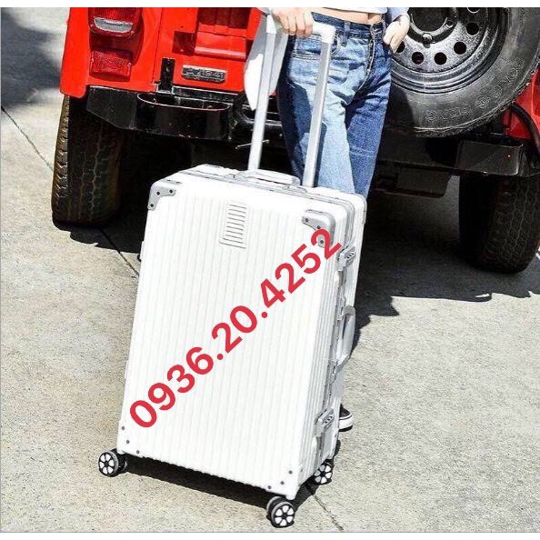 Vali kéo du lịch RIMOWA KHUNG NHÔM KHÓA SẬP_CHỐNG XƯỚC_TSA SIZE24