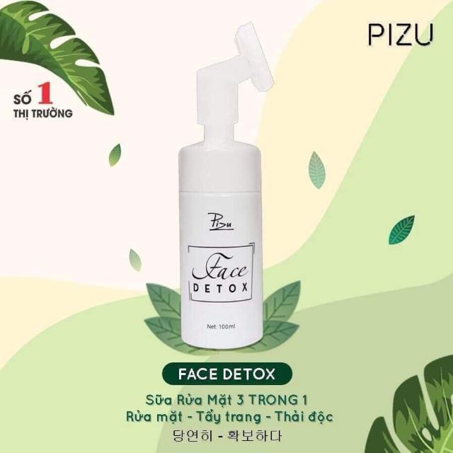 {TẶNG BĂNG ĐÔ} [FACE_DETOX_PIZU]  (TRUYỀN TRẮNG-KHÔI PHỤC TẾ BÀO) | BigBuy360 - bigbuy360.vn