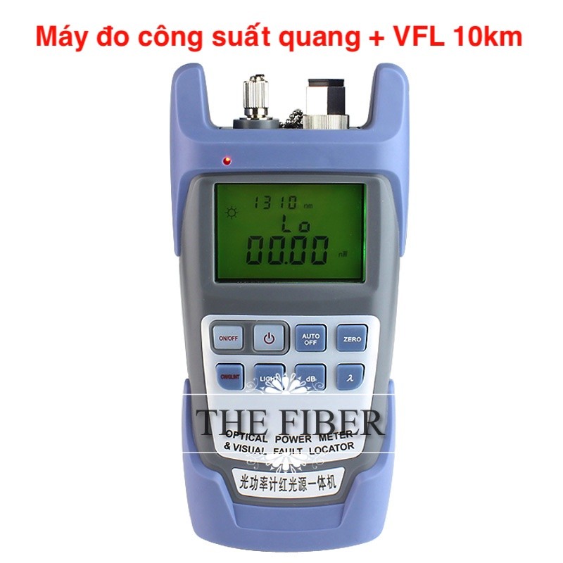 Máy đo công suất quang kiêm bút soi quang VFL 10km