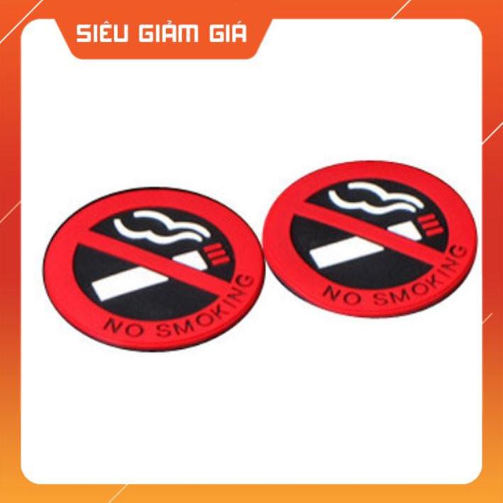 [XẢ HÀNG] Bộ 5 Miếng Dán Cảnh Báo Cấm Hút Thuốc - No Smoking Tiện Lợi Nhỏ Gọn Thân Thiện Môi Trường