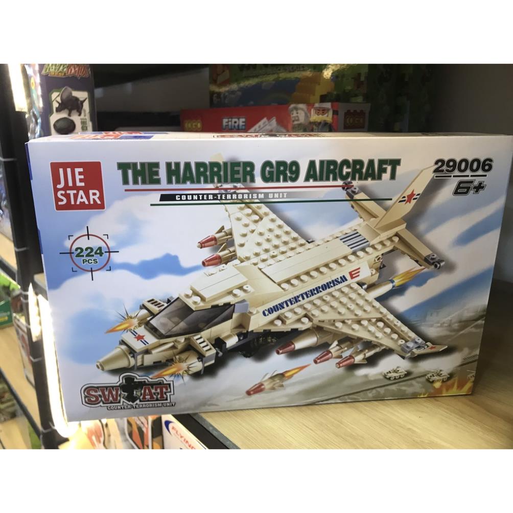 Bộ đồ chơi xếp hình lego máy bay chiến đấu 224 PCS
