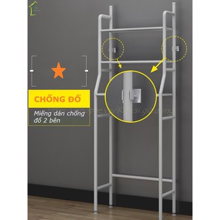 Kệ Để Đồ Sau Máy Giặt 3 Tầng