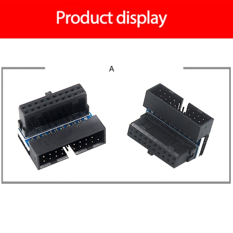 Giá Đỡ Bo Mạch Chủ Máy Tính Usb3.0 19pin / 20pin Xoay 90 Độ