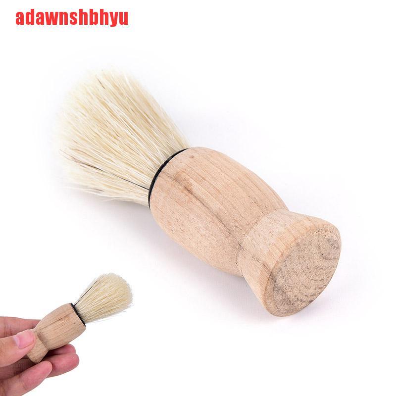 (Hàng Mới Về) 1 Cọ Đánh Râu Cán Gỗ