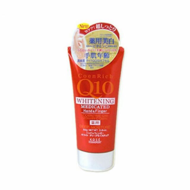 Kem dưỡng da làm trắng da tay Konerich Q10 Whitening Medicated