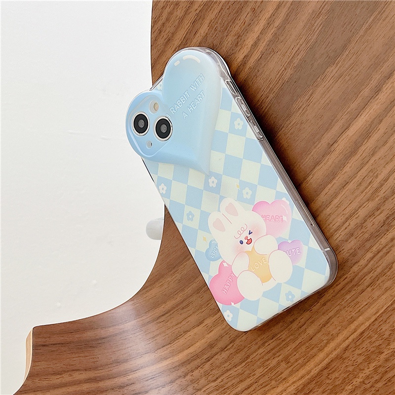 Ốp Điện Thoại Hình Thỏ Hoạt Hình Cho iphone/xs/7/8/Pro/Max/Mini 13