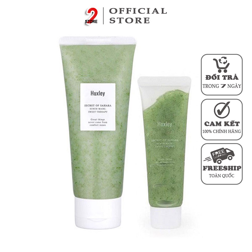Tẩy tế bào chết Huxley Secret Of Sahara - Scrub Mask Sweet Therapy