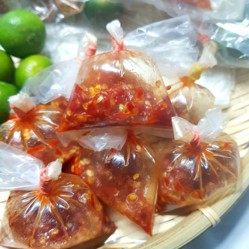 [Combo 10 bịch] Bánh tráng Sa tế tắc siêu cay - btcouple_TN