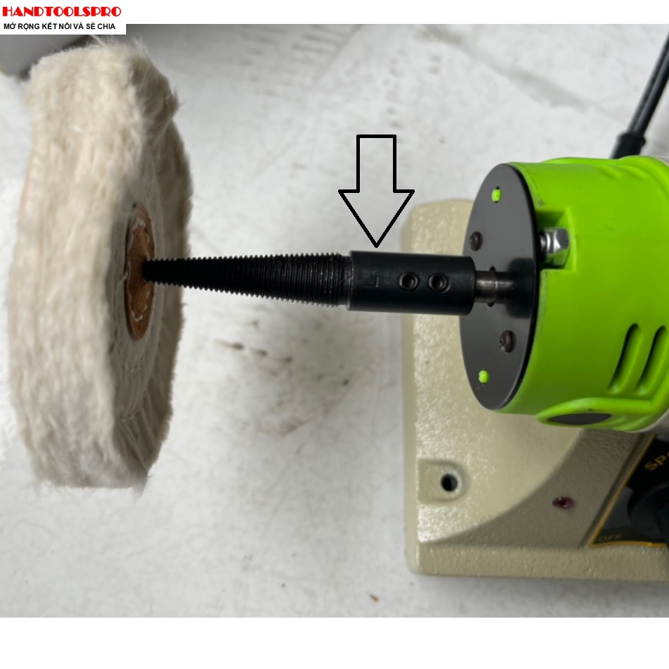 125mm Máy đánh bóng 2 đầu Bench Versatility Grinder BG-3107