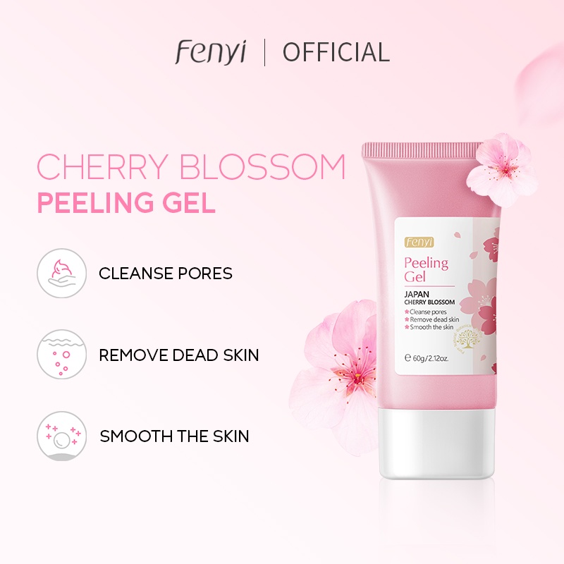 Gel lột mụn đầu đen FENYI chiết xuất hoa anh đào 60g làm sạch lỗ chân lông tiện lợi