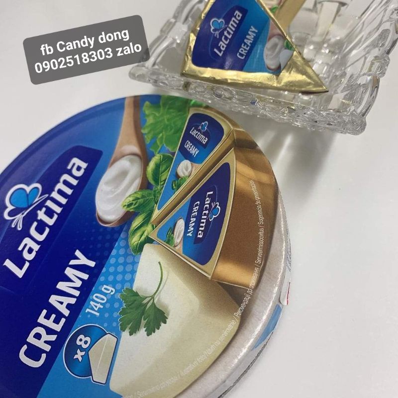 Phô mai miếng Lactima 120gram