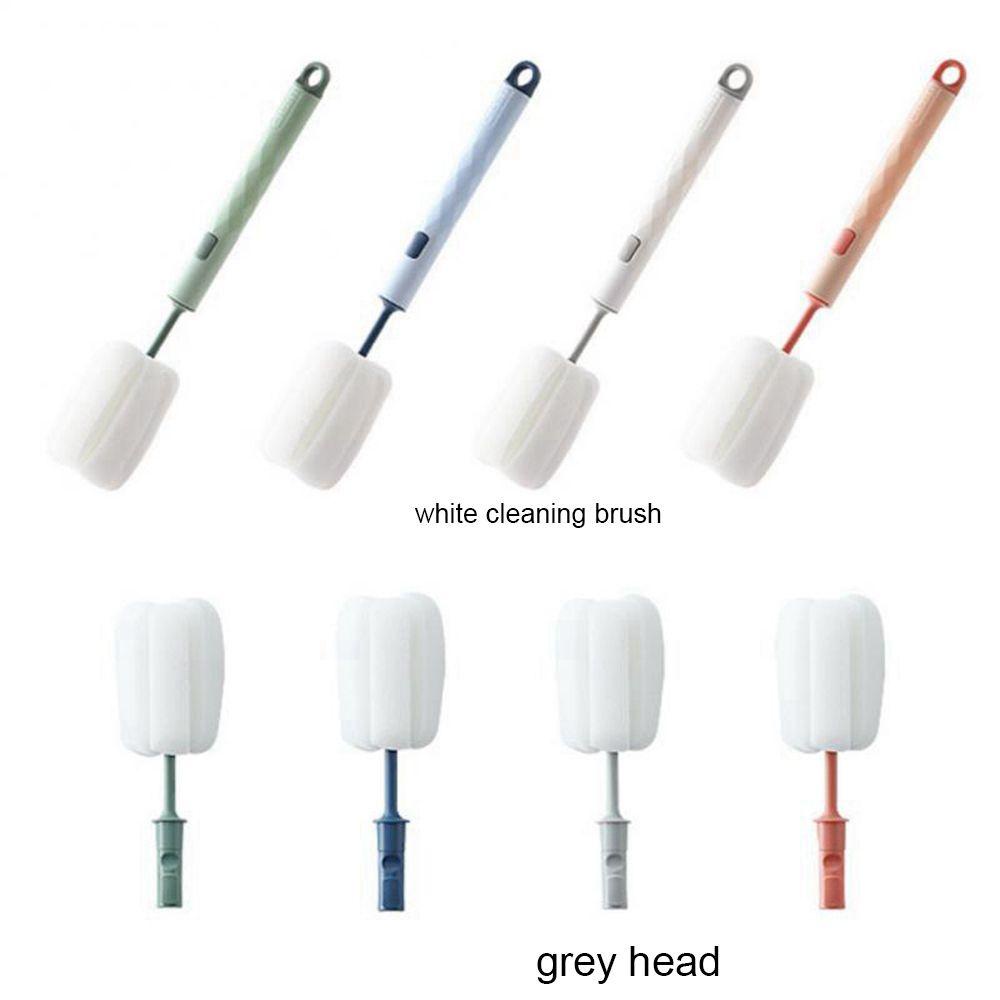 IVORY Bàn Chải Vệ Sinh Bình Sữa Em Bé Cán Dài Tiện Dụng