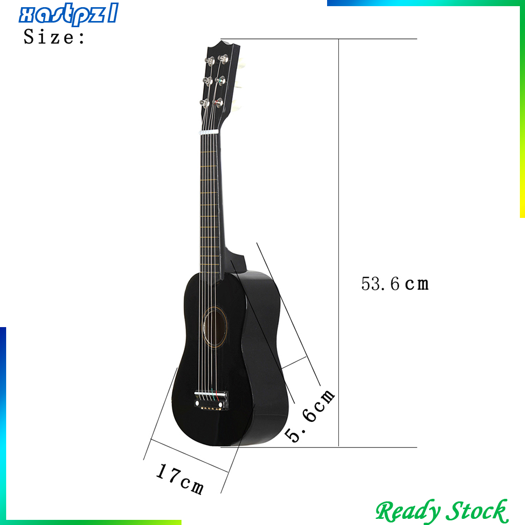 (Hàng Có Sẵn) Đàn Guitar 6 Dây Mini 21inch