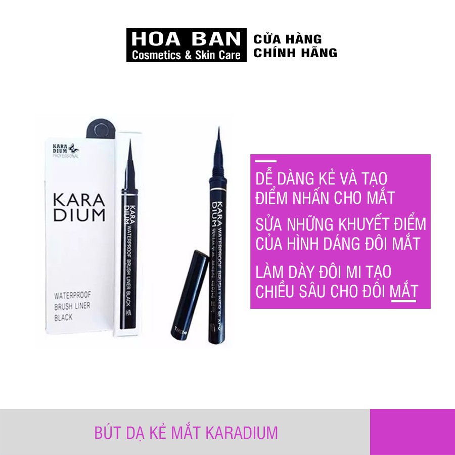 Bút dạ kẻ mắt karadium - HB0124 | BigBuy360 - bigbuy360.vn