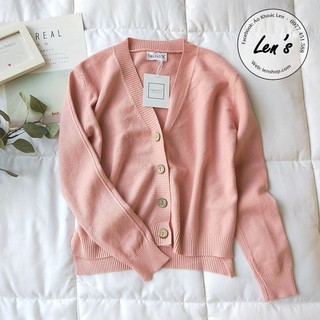 ÁO KHOÁC LEN NÚT GỖ ĐẸP