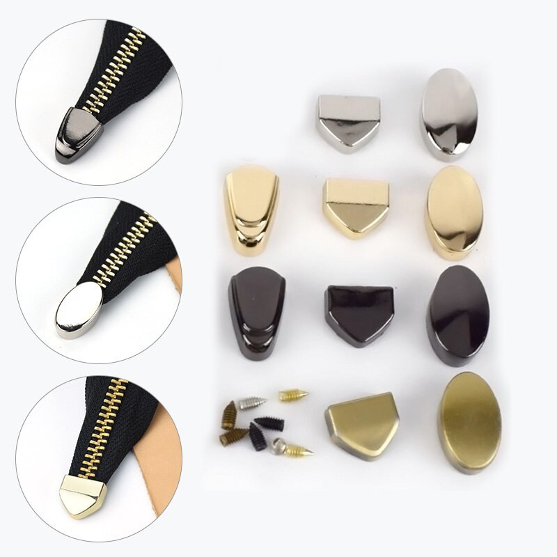 Set 10 kẹp khóa kéo DIY bằng kim loại đa năng tiện lợi