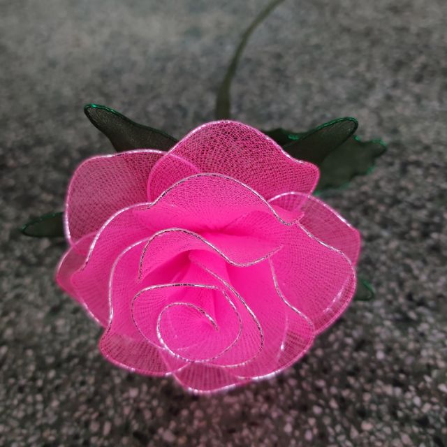 Hoa hồng voan Handmade