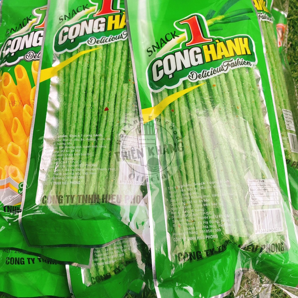 Bịch snack que 1 cọng hành 30 gói