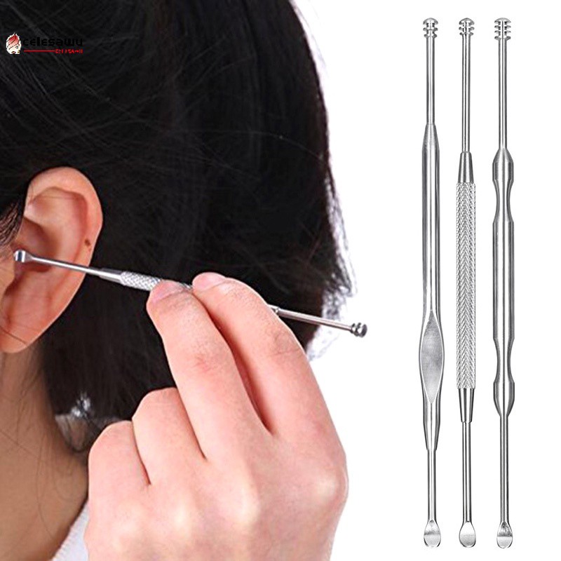 [Hàng mới về] Dụng cụ lấy ráy tai hai đầu xoắn