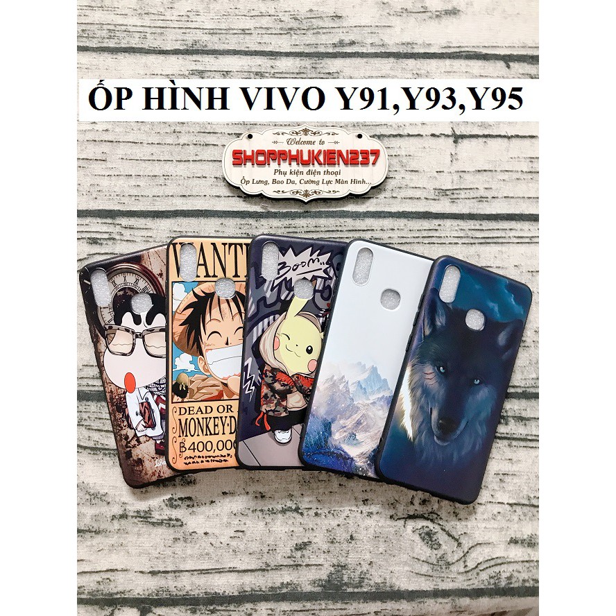 [Freeship toàn quốc từ 50k] ỐP LƯNG VIVO Y95, Y91, Y91 ỐP DẺO HÌNH VIỀN ĐEN CAO CẤP