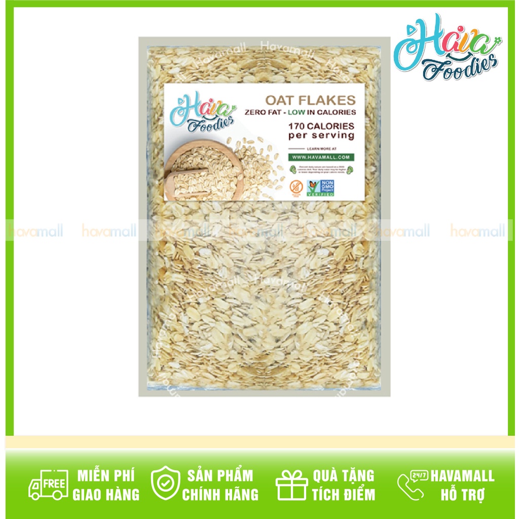 Yến Mạch Havafoodies – Oat Flakes