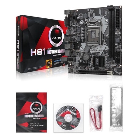 Bo Mạch Chủ Mainboard AFOX H510 | H110 |  H81 | H61 MA2 chính hãng mới 100% - FULL VAT - Bảo hành 3 năm