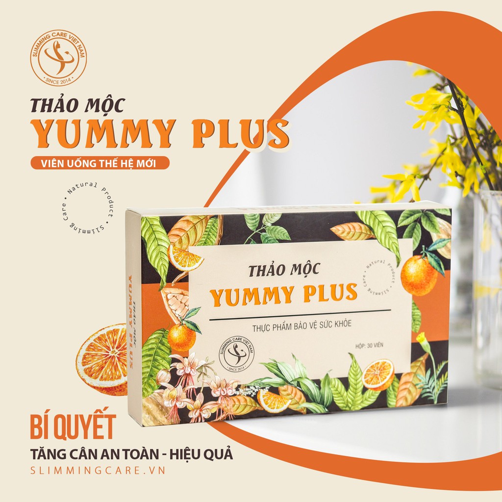 Viên Thảo Mộc Tăng Cân Yummy Plus - An toàn - Hiệu quả