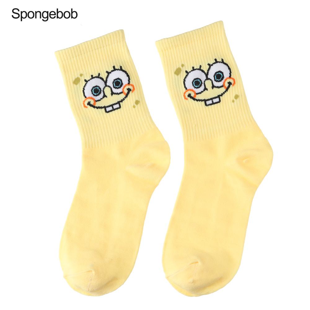 MELODG Vớ Nữ Họa Tiết Hoạt Hình Spongebob Đáng Yêu