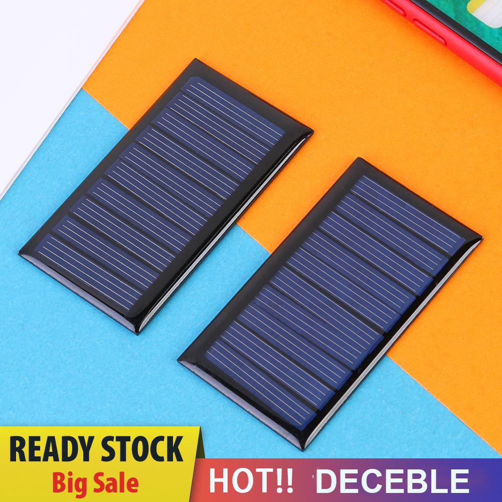 Tấm Pin Năng Lượng Mặt Trời 0.3w 5v 60ma Cho Pin 3.6v