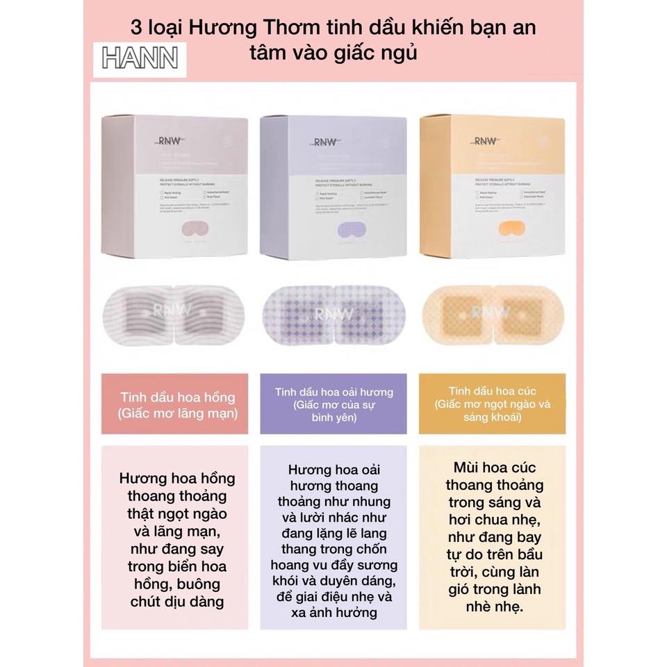 SET 10 Mặt Nạ Mắt RNW Giúp Giảm Mệt Mỏi Và Giảm Quầng Thâm | BigBuy360 - bigbuy360.vn