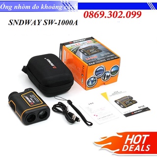Ống nhòm đo khoảng cách, tốc độ laser sndway sw-1000a