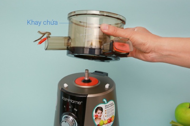 MÁY ÉP TRÁI CÂY TỐC ĐỘ CHẬM KORIHOME JEK-644 CÔNG NGHỆ HÀN QUỐC