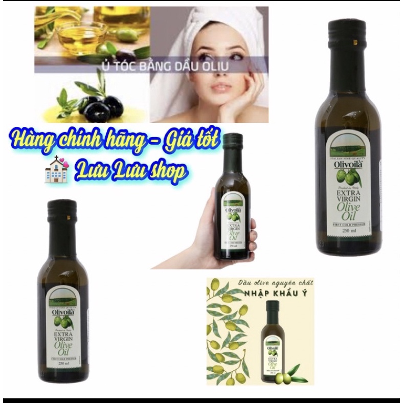 Dầu olive extra Virgin Olivoilà chai 250ml