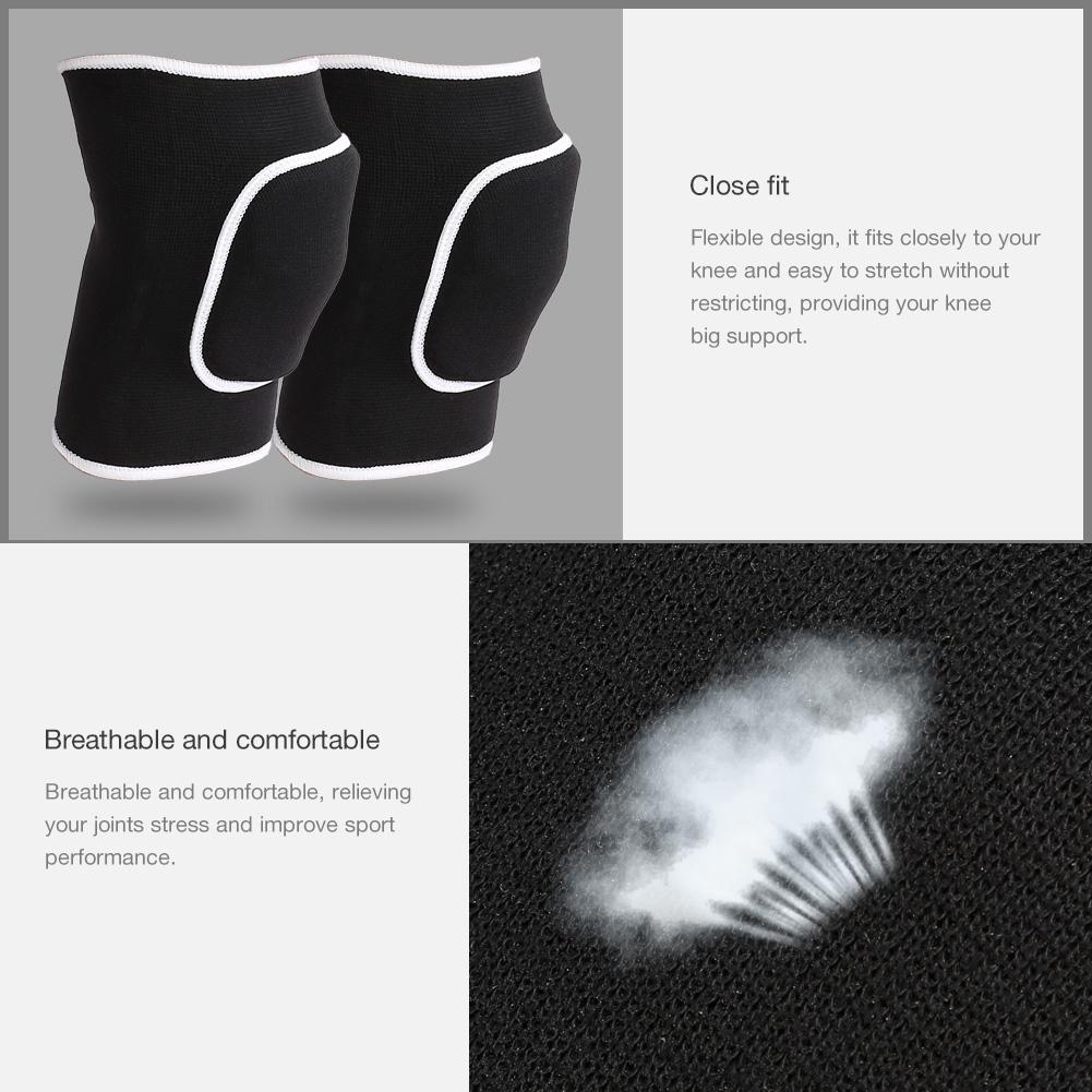 Thể thao miếng đệm đầu gối bằng bọt biển khiêu vũ bóng chuyền chạy yoga quỳ cưỡi ngựa bảo vệ chống ngã