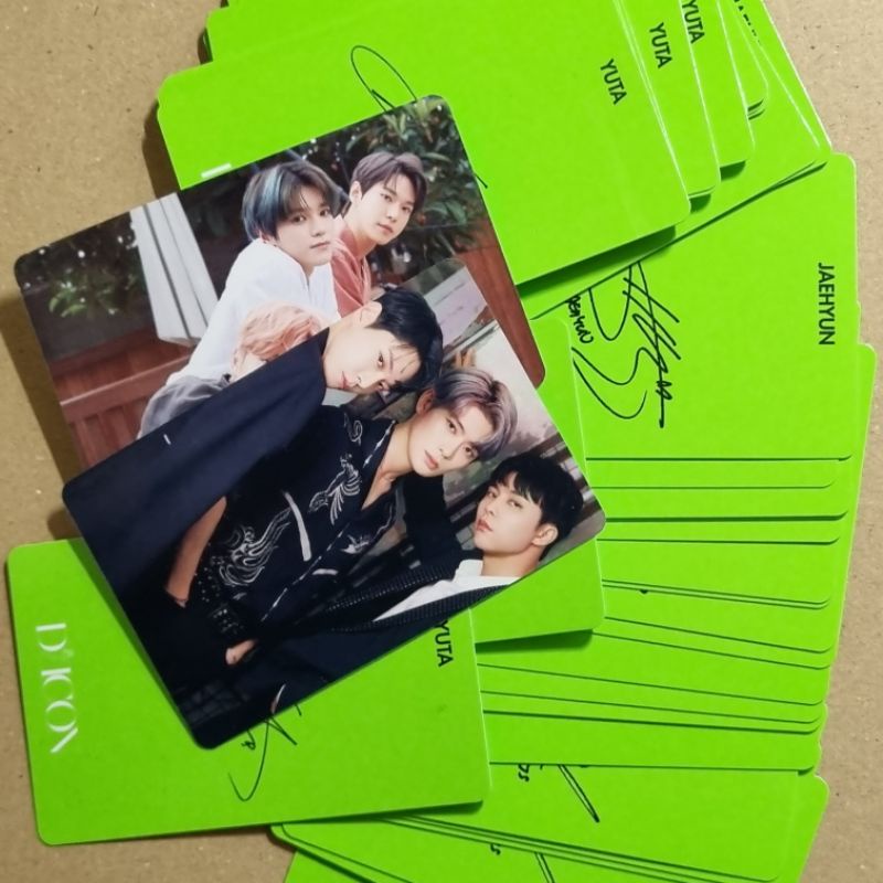Thẻ ảnh lẻ photocard Dicon NCT 127 Doyoung Jaehyun Johnny Mark Yuta Dicon