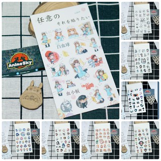 Sticker Ram - Rem (Anime Re: Zero) - Hình dán Anime