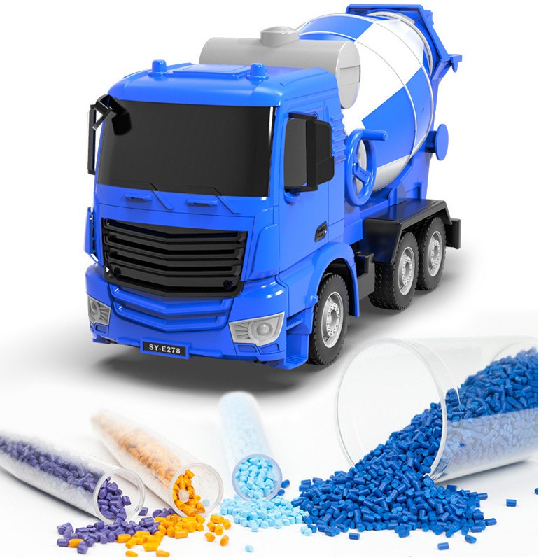 Mô hình xe chở bê tông tỉ lệ 1:26 Double E278-001 đồ chơi trẻ em xe bằng nhựa