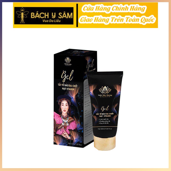 Gel Tẩy Tế Bào Da Chết Vitamin Dạng Hạt - Nhất Mộc Hương Bách Y Sâm (50ml)