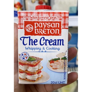 Kem Tươi Whipping Cream Paysan Breton 200ml