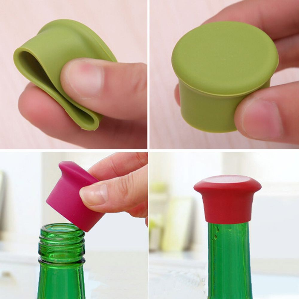 Chất lượng hàng đầu 1 chiếc Silicone Wine Chai Stoppers Bếp Bar Dụng cụ