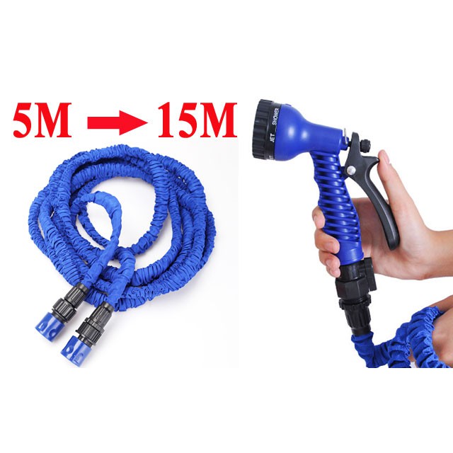 Vòi xịt nước giãn nở thông minh Magic Hose 15m