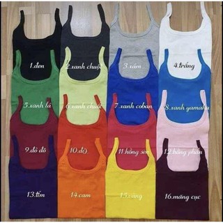 ÁO THUN NỮ COTTON 2 DÂY THỜI TRANG