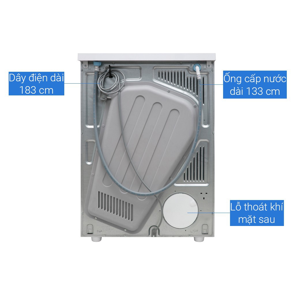 Máy sấy Electrolux EDS805KQWA thông hơi 8 Kg