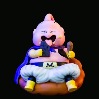    Hàng mới   Mô hình ma bư majin buu béo mập ăn kem dễ thương 