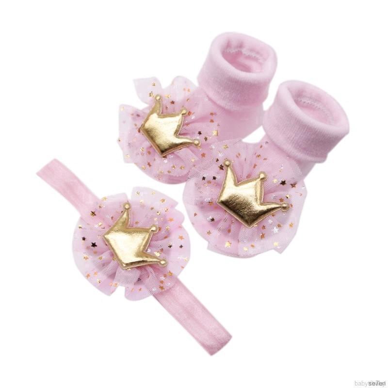 Tất Cotton Phối Ren Đáng Yêu Cho Bé Gái