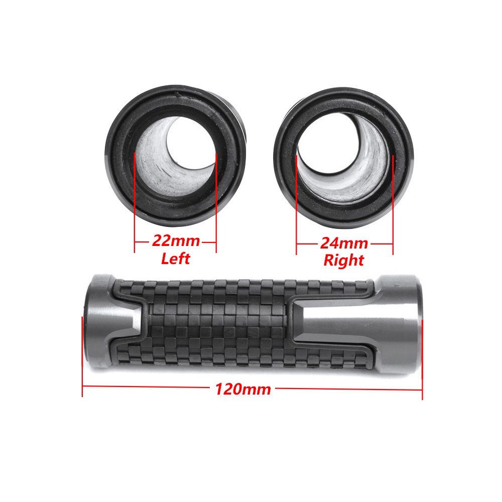 Vỏ Bọc Tay Lái Bằng Nhôm 22mm 7 / 8 "Cho Honda SH 300i 350i SH350i SH300i 2008-2021 2016 2017 2018 2019 2020