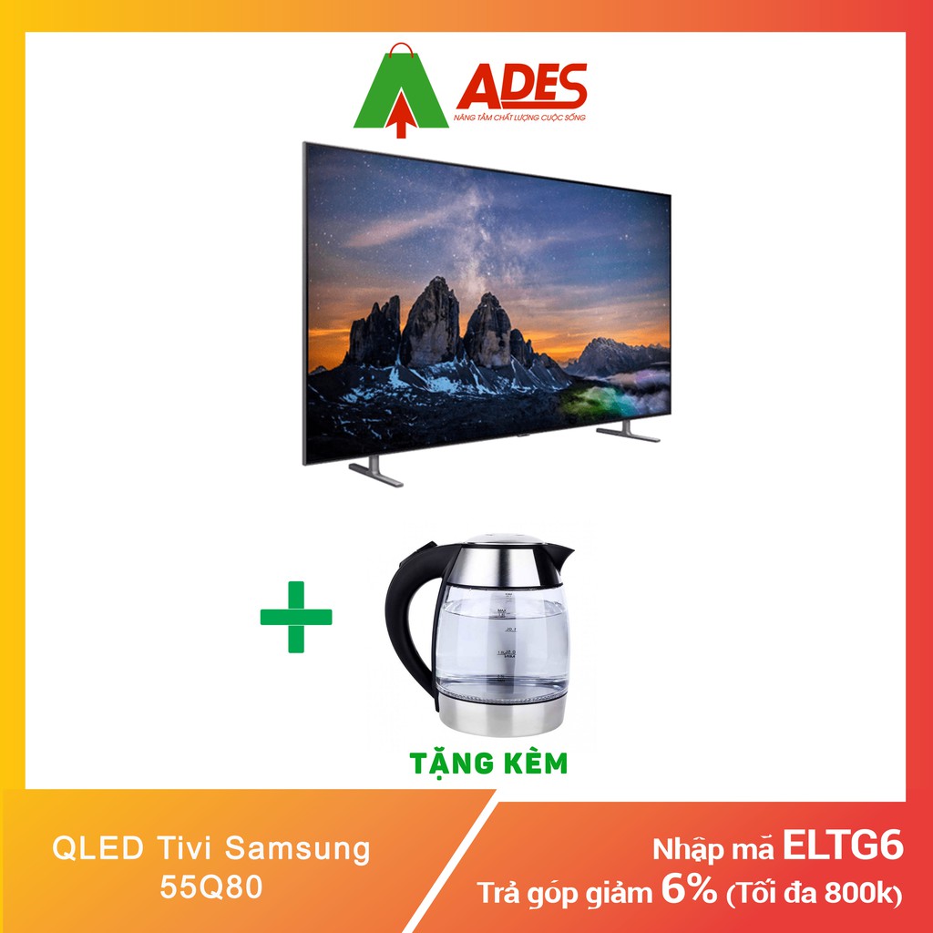 QLED Tivi Samsung 55Q80 2019, 55 inch, 4K HDR, Smart TV