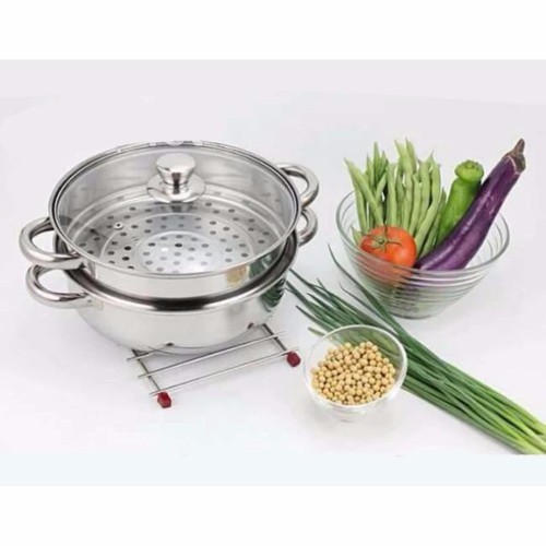 NỒI HẤP INOX 2 TẦNG SIZE 28CM